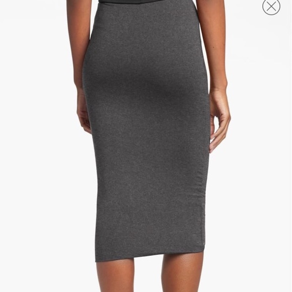 Nordstrom LEITH Midi Tube Jersey Skirt - Picture 2 of 2